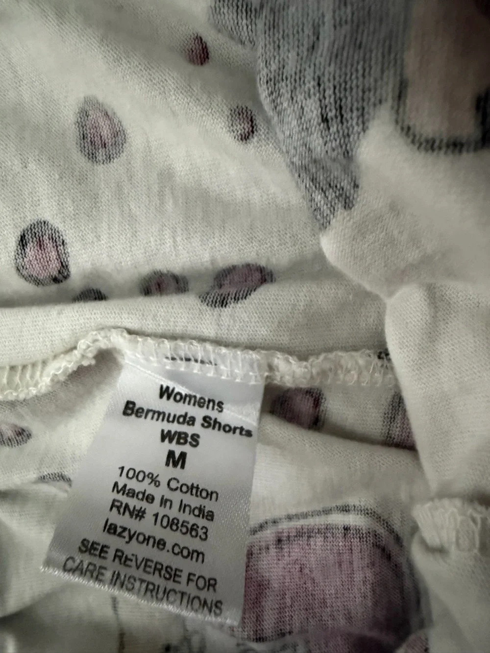 Huckleberry Women's Bear Bermuda Short Set sz M longwear pijama casual